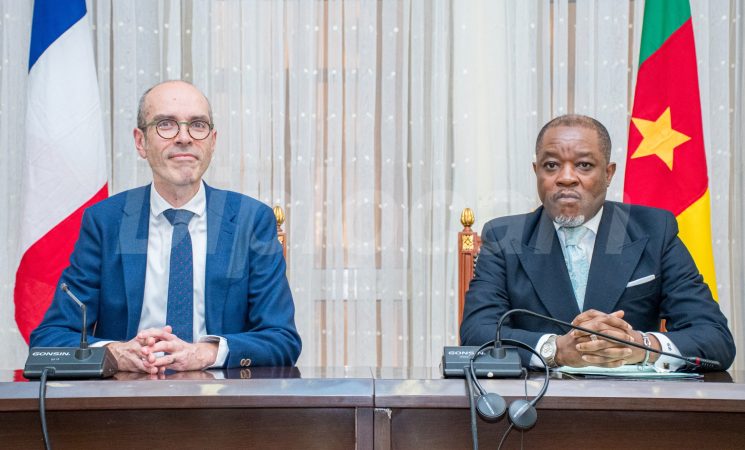 M. TRISTAN CAZIN, SECRETAIRE GENERAL D'EXPERTISE FRANCE (EF), EN VISITE DE TRAVAIL AU CAMEROUN