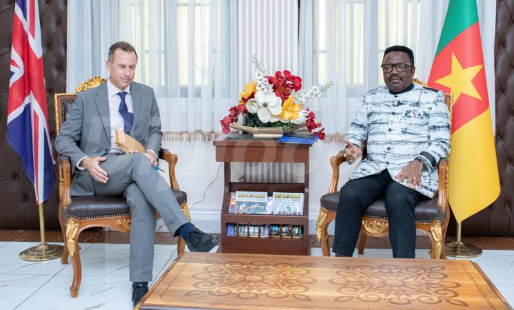 AUDIENCE ACCORDÉE AU HAUT-COMMISSAIRE DE GRANDE BRETAGNE AU CAMEROUN