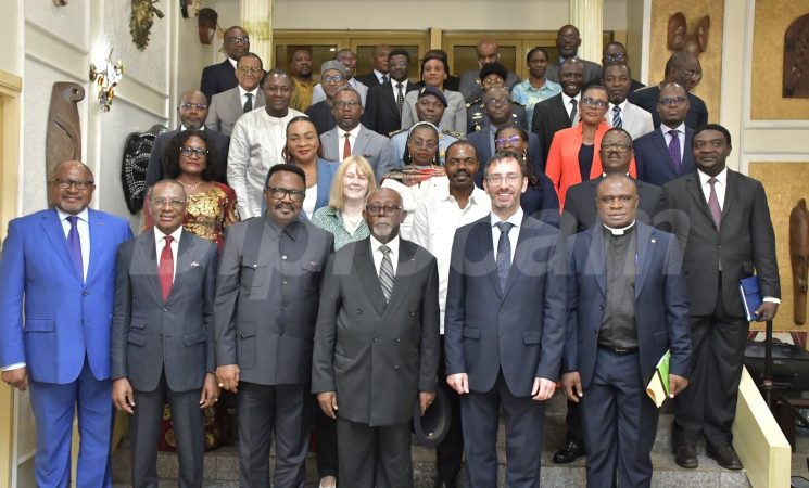 MEETING IN PREPARATION FOR THE RELIGIOUS VISIT TO CAMEROON OF THE ARCHBISHOP OF CANTERBURY AND HEAD OF THE ANGLICAN COMMUNITY, THE RIGHT HONOURABLE SARAH MULLALY