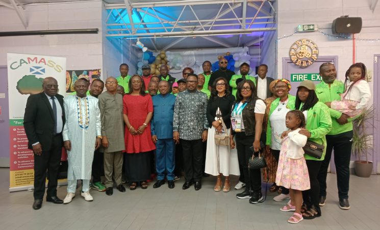 MEETING WITH THE CAMEROONIAN COMMUNITY IN GLASGOW