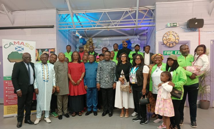 MEETING WITH THE CAMEROONIAN COMMUNITY IN GLASGOW