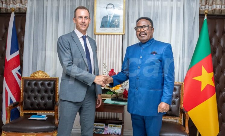 AUDIENCE : COOPERATION CAMEROON - UNITED KINGDOM